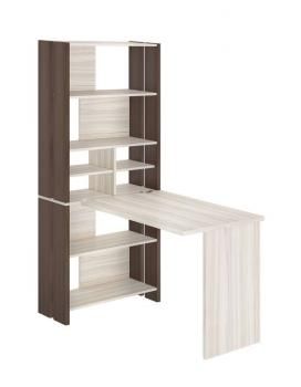 Стол-стеллаж Мэрдэс СТЛ-ОВХ+С100Прям (без тумбы)