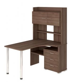 Стол компьютерный Мэрдэс СР-133-130 с надстройкой Правый