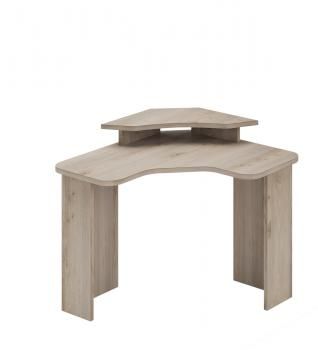 Стол игровой-угловой Мэрдэс СКЛ-ИгрУгл100 с надстройкой