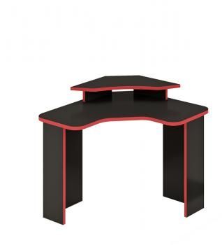 Стол игровой-угловой Мэрдэс СКЛ-ИгрУгл100Ч+НКИЛ-УГЛ Ч