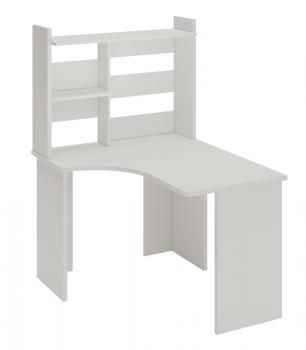 Стол Мэрдэс СКЛ-Угл120+НКЛ-100 (без тумбы) с надстройкой Левый