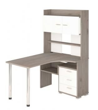 Стол компьютерный Мэрдэс СР-133-150 с надстройкой Правый