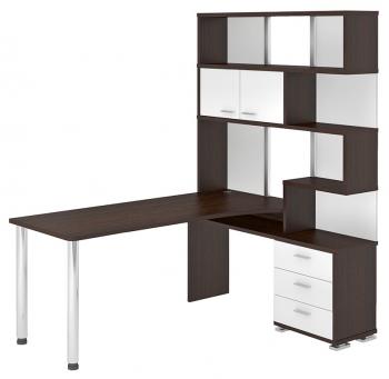 Венге/Белый жемчуг/Венге Правосторонний