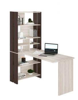 Стол-стеллаж Мэрдэс СТЛ-ОВХ+С120Прям (без тумбы)