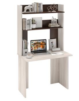 Компьютерный стол Мэрдэс СКЛ-Прям100Р+НКЛХ-100 без тумбы со скругленными углами