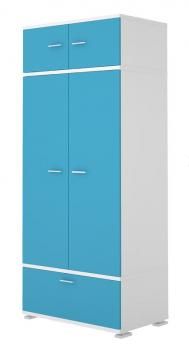 Белый/Синий мрамор