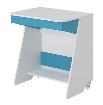 Белый жемчуг/Синий мрамор