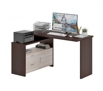 Компьютерный стол Мэрдэс СКЛ-ПРЯМ130+ТБЛ