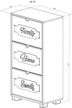 Тумба для обуви Compass ДримСтар ДС-23