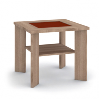 Стол журнальный Смарт MD 735 Ясень шимо светлый/Ясень шимо темный (Р)