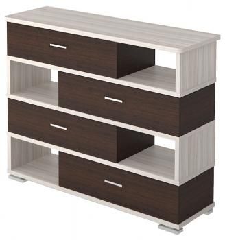 Стеллаж Мэрдэс СБ-40/4-ПВК (закругленная верхняя полка)