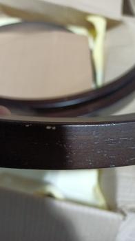 Журнальный стол Milli oak (У) (Темно-коричневый цвет)