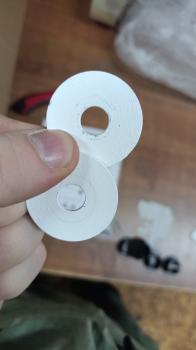 Столик журнальный SHT-CT60 белый муар/белый (У)