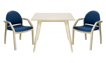 Стол ZiP-mebel Сканди М 100 со стульями Джуно