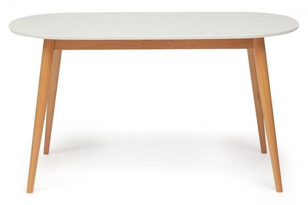 Натуральный бук + белый