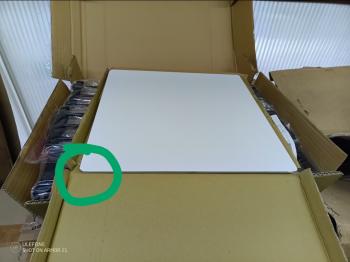 Столик кофейный SHT-CT16 светлый мрамор/латунь/черный (У)