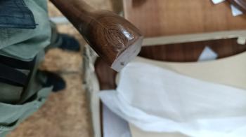 Стол журнальный Маэстро + стекло СЖС-02 Орех (У)