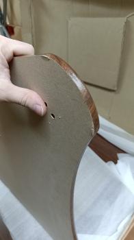 Стол журнальный Маэстро + стекло СЖС-02 Орех (У)