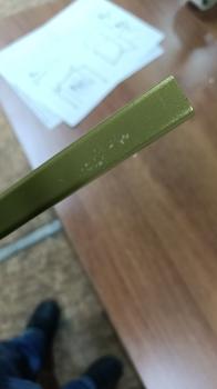 Стол журнальный Тайлер Сахара нуар/золото (У)