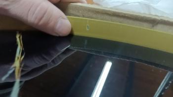 Стол журнальный Тайлер Сахара нуар/золото (У)