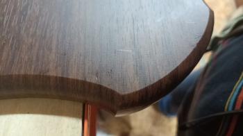 Стол журнальный Маэстро + стекло СЖС-02 Орех 3 (У)