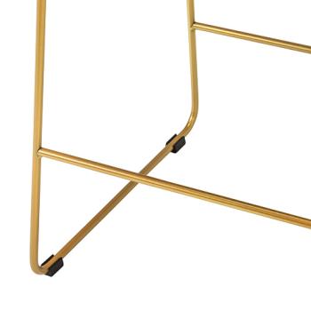 Кресло полубарное R-home Kent Линк Золото