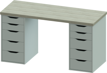 Дуб беленый/белый