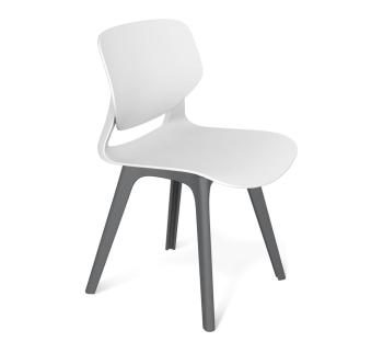 Белый/тёмно-серый