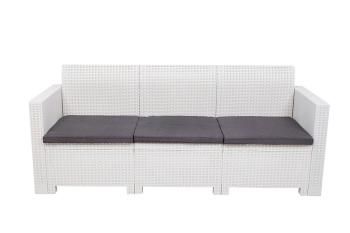 Диван трехместный B:rattan NEBRASKA SOFA 3