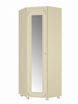 Шкаф угловой Compass АС-52К плюс без короны с зеркалом