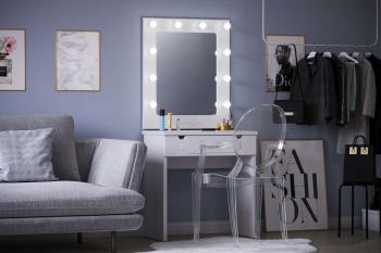 Стол туалетный с зеркалом Compass ДримСтар-1