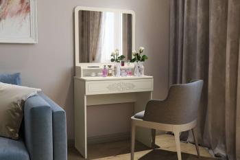 Туалетный столик с зеркалом Компасс (Compass) Ассоль Лайт ТСН-1