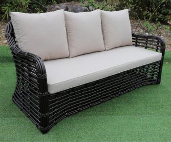 Диван из искусственного ротанга трехместный 4sis Ницца