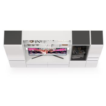 Гостиная Mobi Сидней Комплектация № 31 13.63 + 15.57 2шт + 13.200 + 13.201 + 13.202