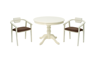 Слоновая Кость/Коричневый