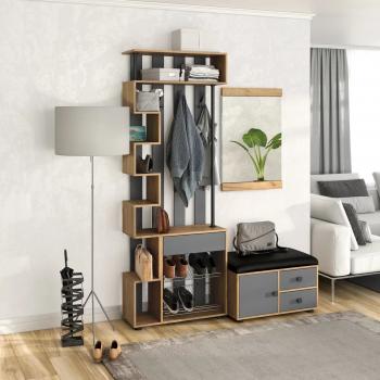 Прихожая Betel МИНИ ЛАЙТ Комплект 1 (МЛ-1+МЛ-6+МЛ-5)