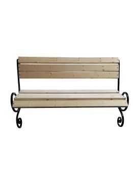 Лавочка садовая Мебельторг Завиток арт.НПА3262