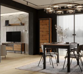 Шкаф БРВ Мебель LOFT REG1D1S