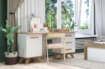 Стол письменный Кураж Вега Скандинавия 1400