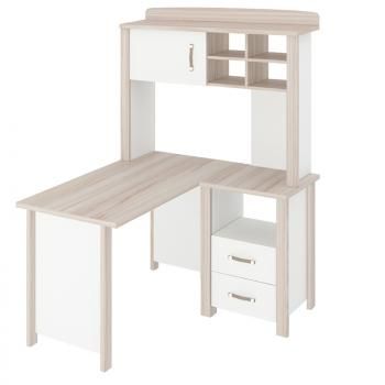 Компьютерный стол Мэрдэс СТД-У с надстройкой НД-115