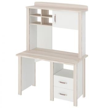 Компьютерный стол Мэрдэс СТД-115 с тумбой и надстройкой НД-115