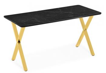 черный мрамор / золото