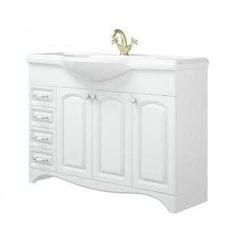 Тумба Corozo Классика 120 с корзиной