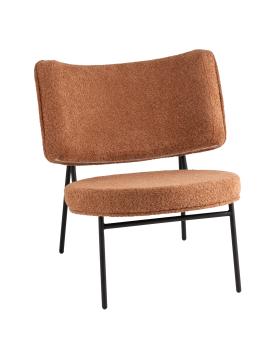 Букле терракотовый