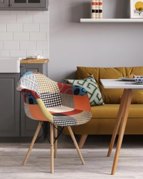 Кресло STOOL GROUP DSW Пэчворк