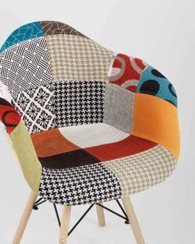 Кресло STOOL GROUP DSW Пэчворк