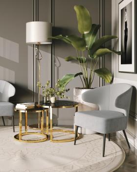 Набор журнальных столиков STOOL GROUP Селена 60 и 45 см