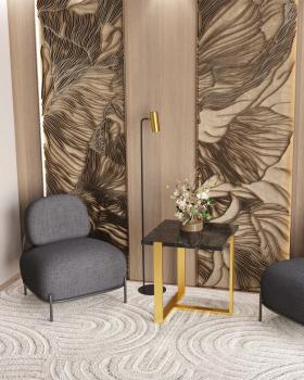 Журнальный столик STOOL GROUP Тоби 61*61