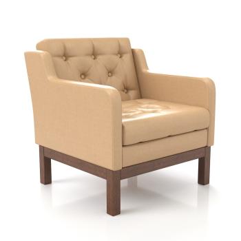 Орех/Кремовый кожзам