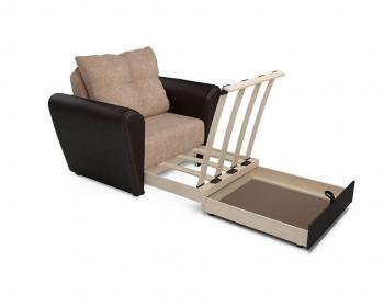 Кресло-кровать Mebel-ars Квартет Микровелюр + Экокожа